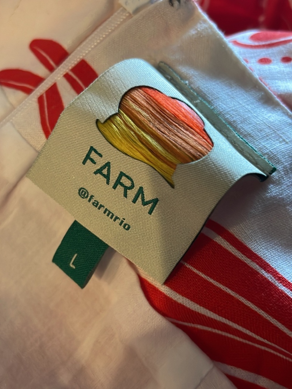 Farm Rio White Ainika Shell Maxi Dress - Picture 3 of 10